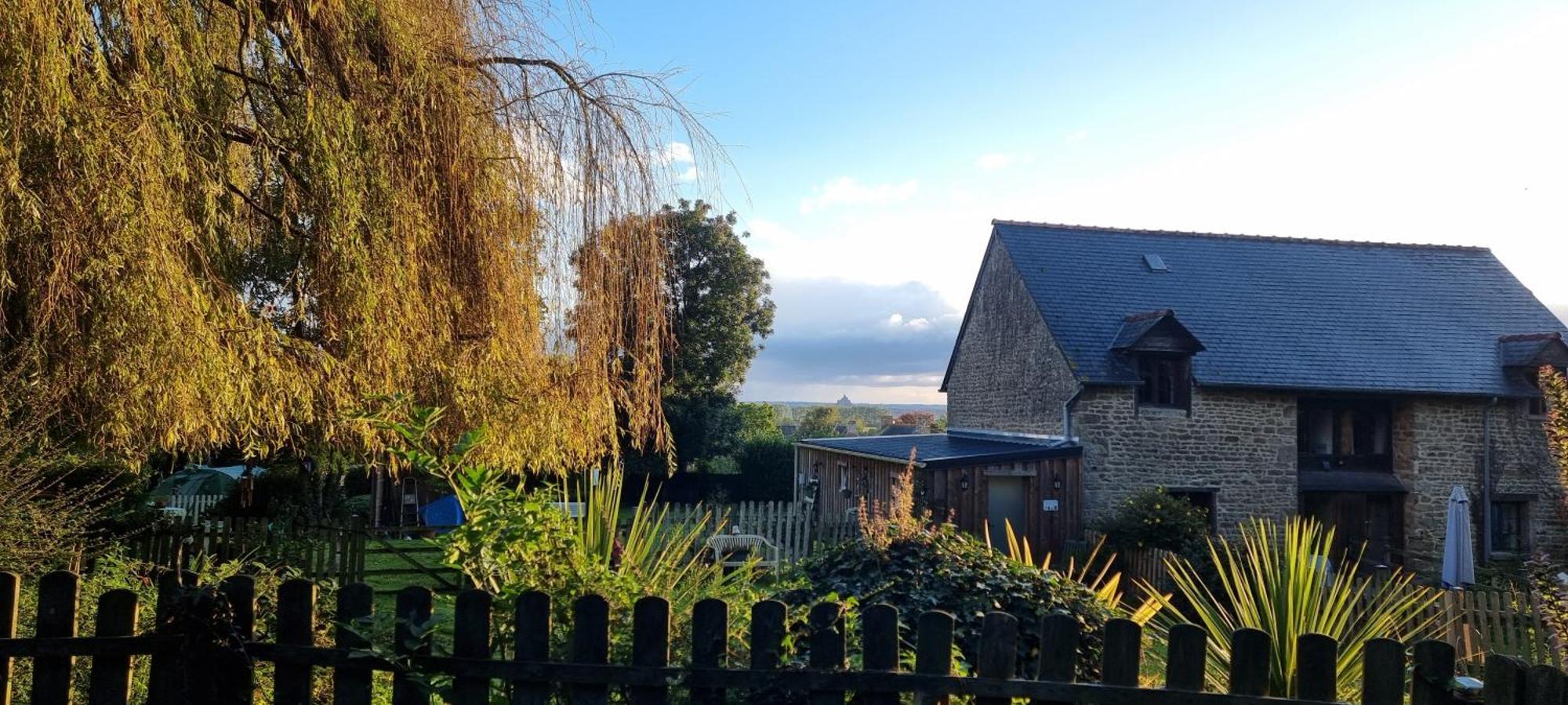 Chambres D'Hotes Ferme De La Baie Roz-sur-Couesnon Esterno foto